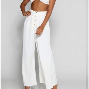 White Palazzo Pants